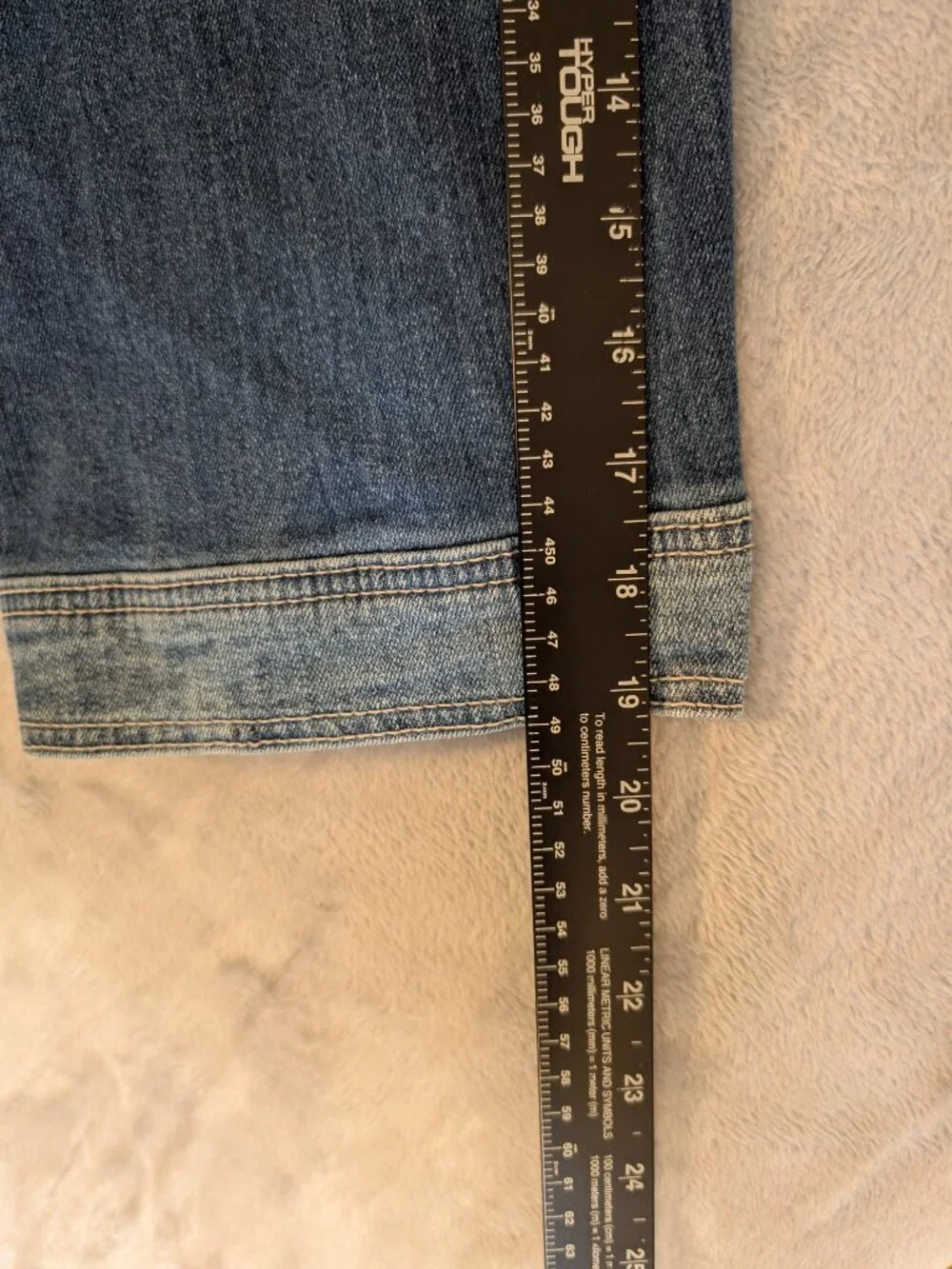 Torrid Women's Cropped Denim Jacket Collarless 3/4 Sleeve 5X Layering Piece - Picture 9 of 9